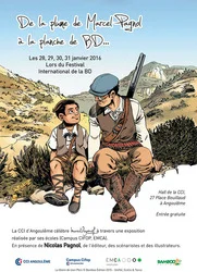 Affiche pour le Festival de la Bande Dessinée