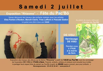 Flyer pour une école d'Art