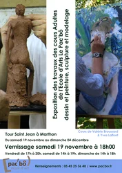 Affiche pour une école d'Art de Charente